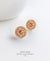 EDEN + ELIE Infinity stud earrings - silk