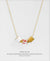 EDEN + ELIE Modern Peranakan adjustable length necklace - cherry blossom