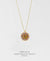 EDEN + ELIE Striped Medallion necklace - Balance