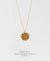 EDEN + ELIE Striped Medallion necklace - Lovebird