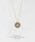 EDEN + ELIE Striped Medallion necklace - Prom Night